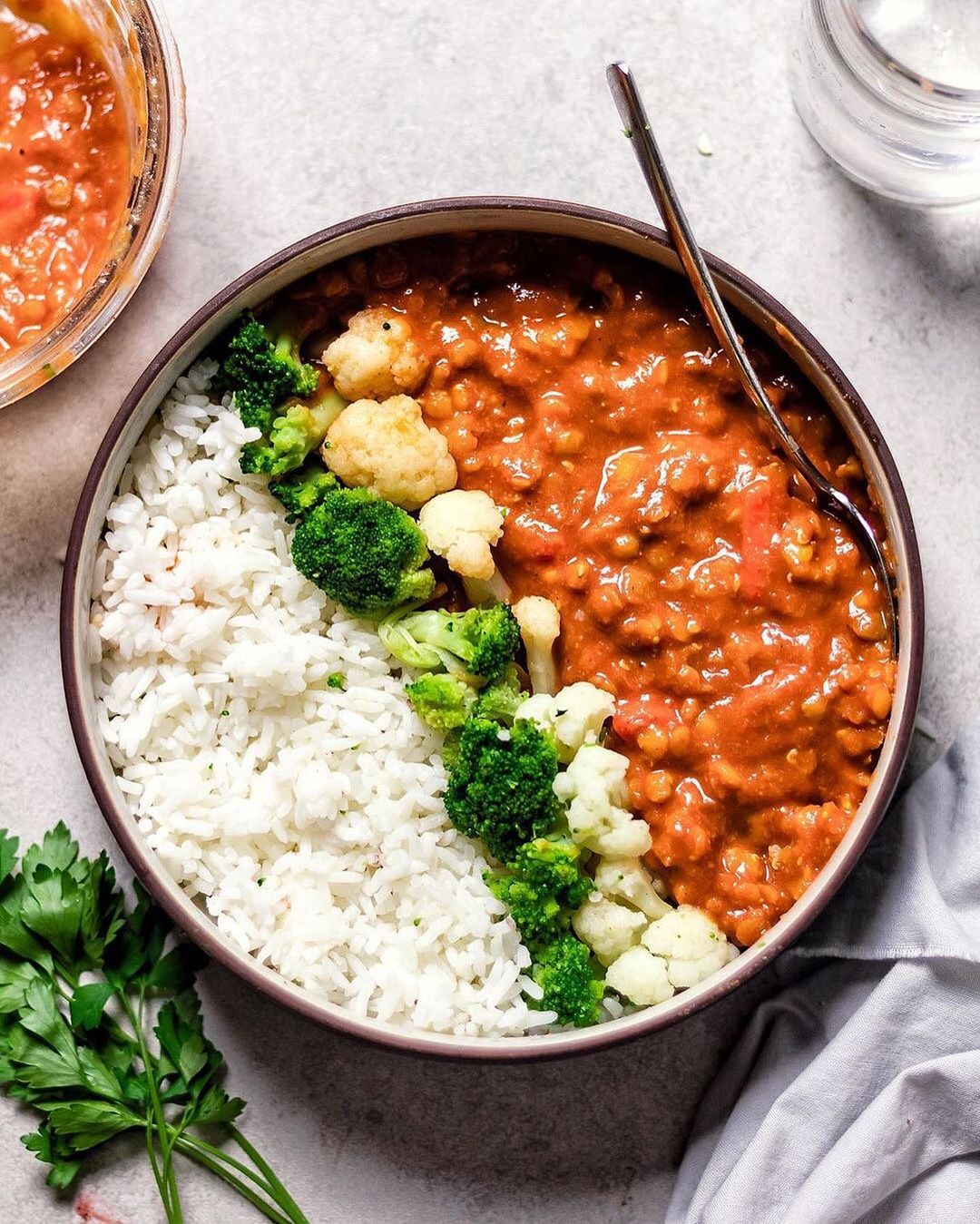 Red Lentil Tomato Curry