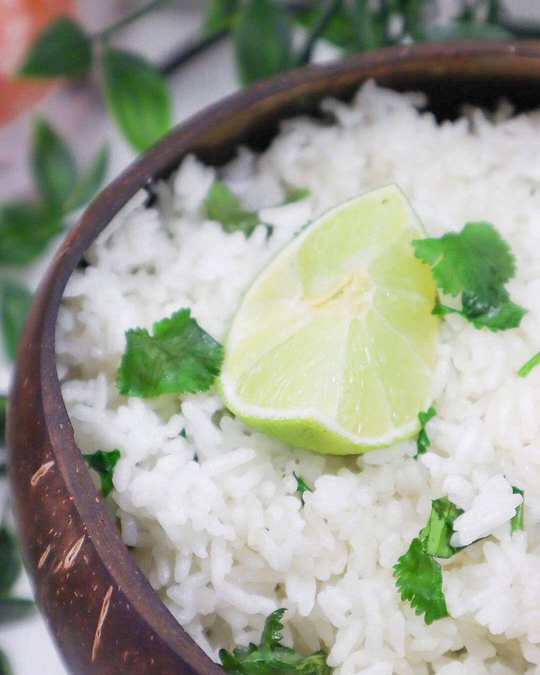 Coconut Cilantro Lime Rice