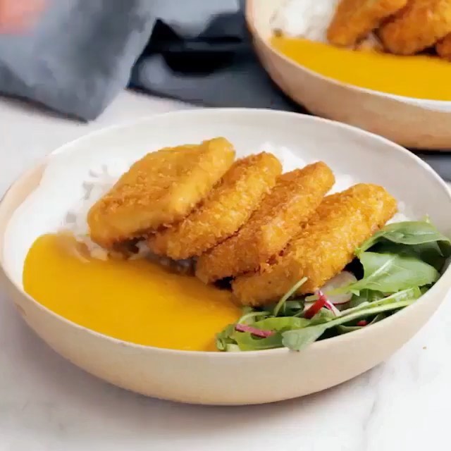 Vegan Tofu Katsu Curry
