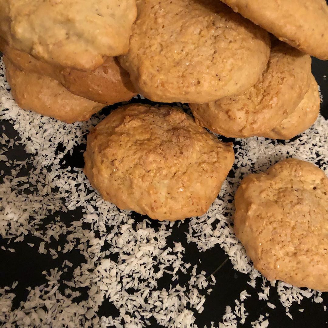 Old-Fashioned Vegan Rock Buns Baking