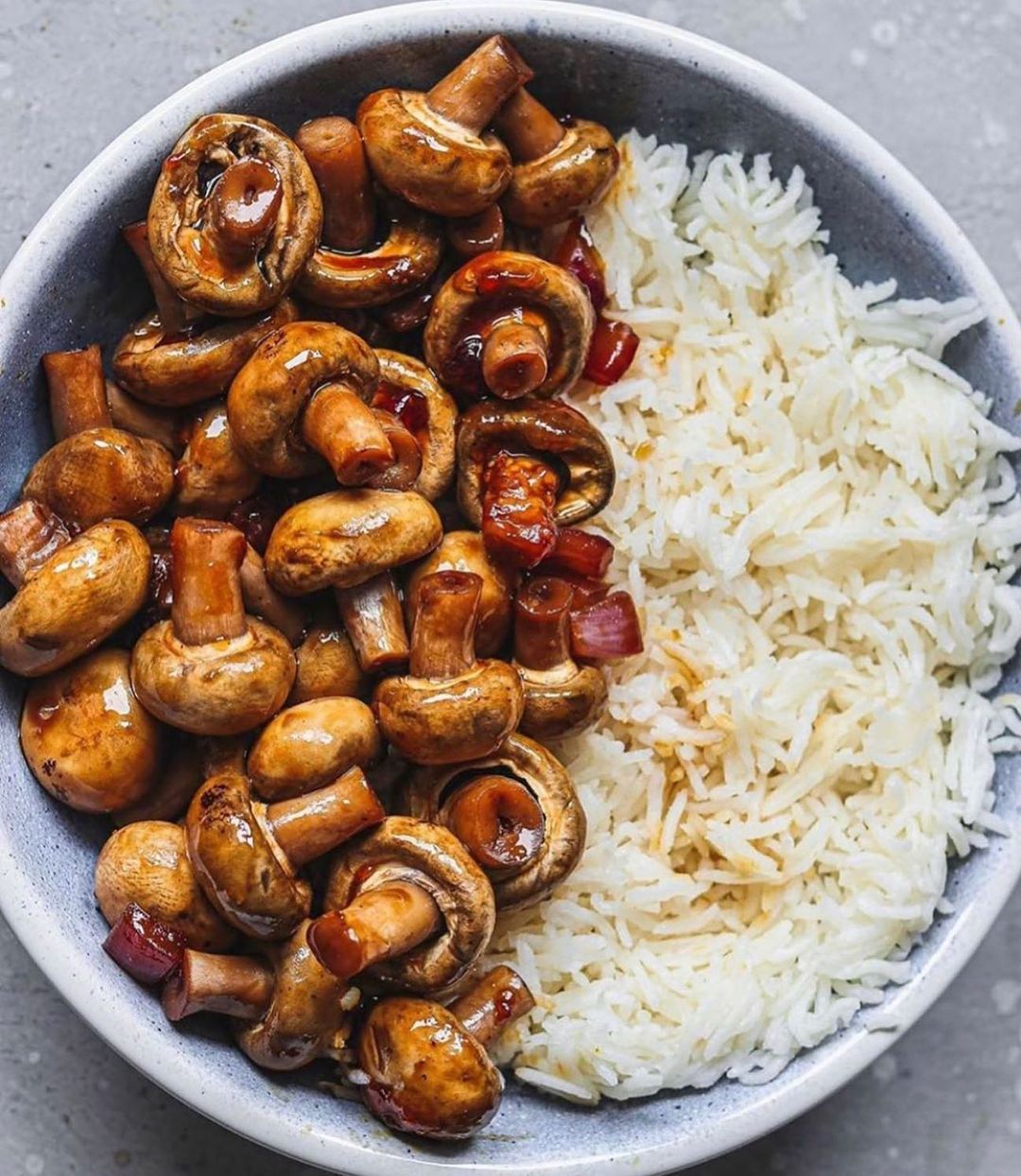 Miso Glazed Mushrooms