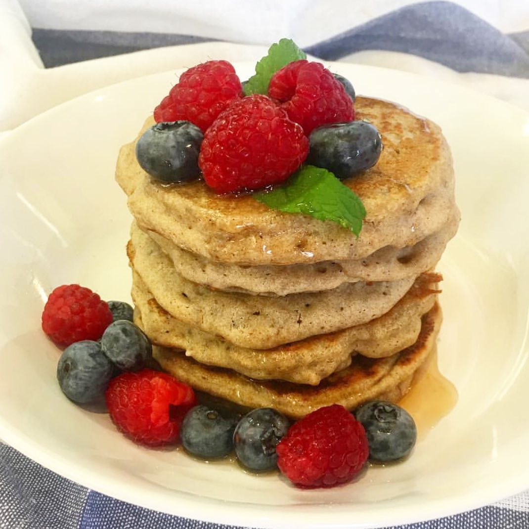 Buckwheat Pancakes for Lazy Sunday Mornings