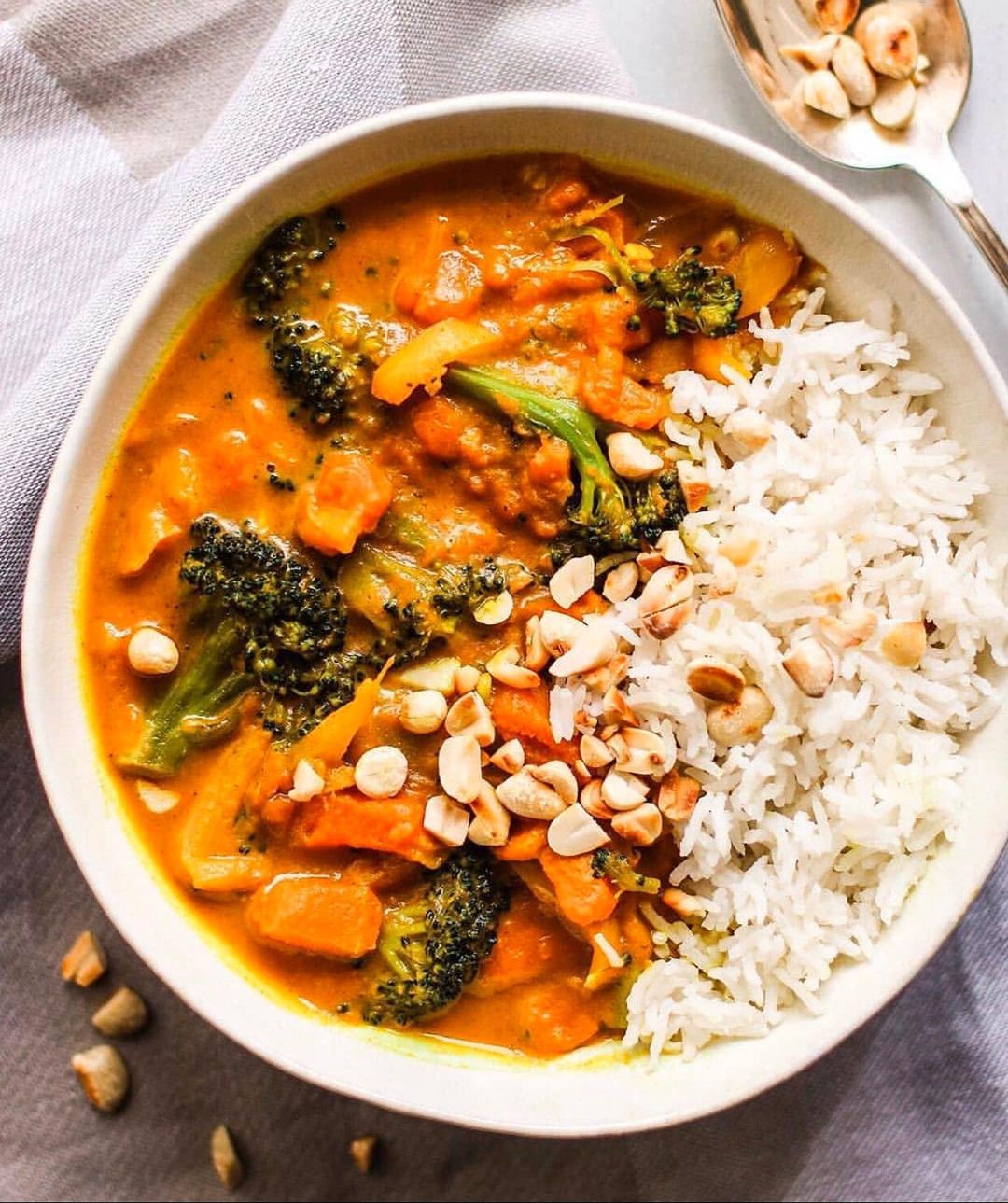 Creamy Sweet Potato and Coconut Curry