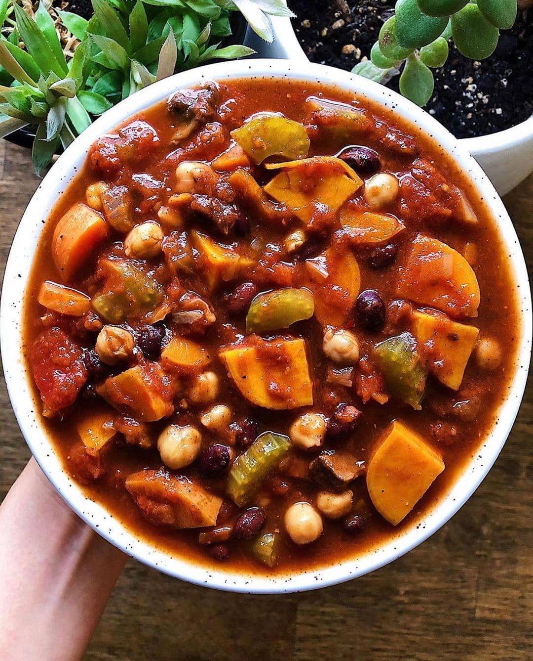 Easy Vegan Chili for Meal Prep