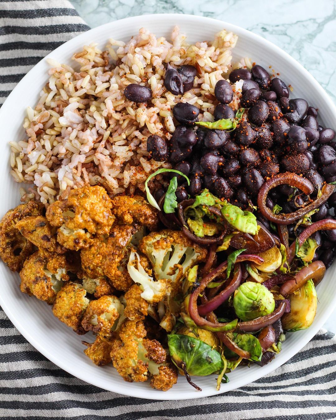 Baked Jerk Spiced Cauliflower Bites