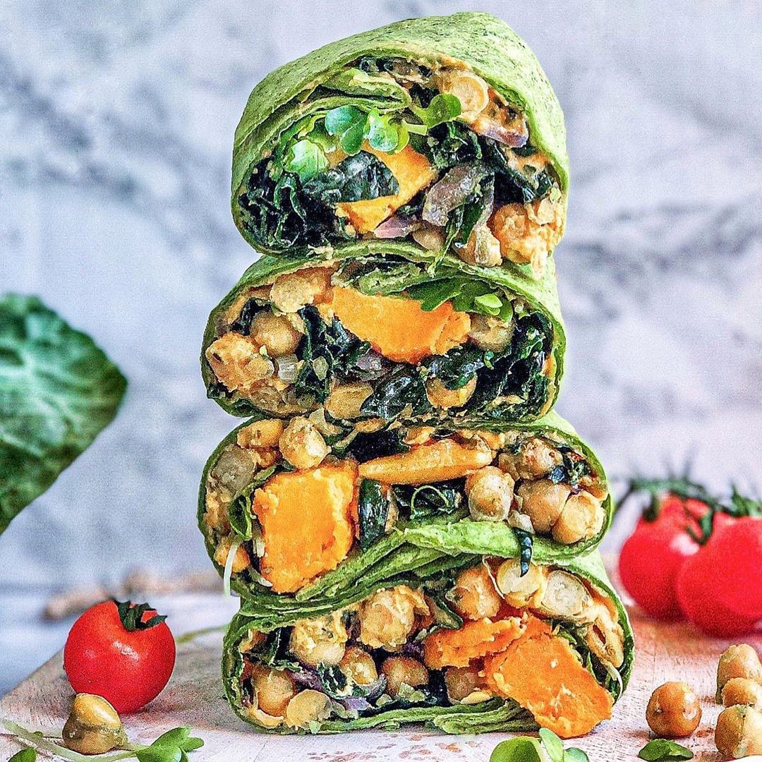 Kale Salad Wrap