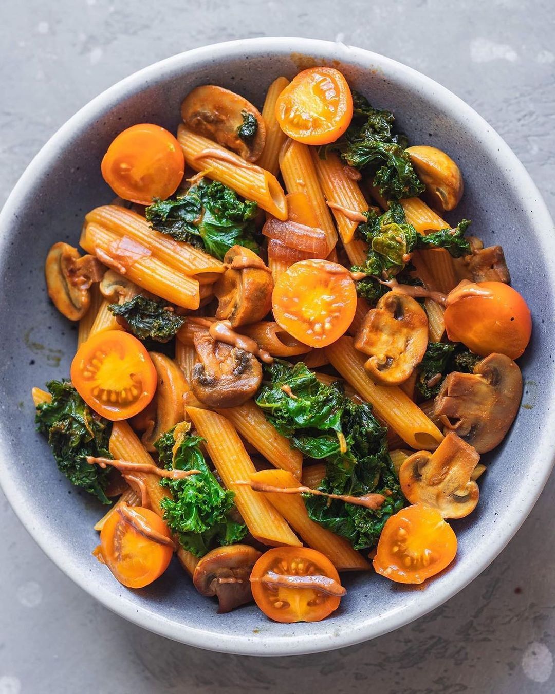 Creamy Tomato Mushroom Pasta