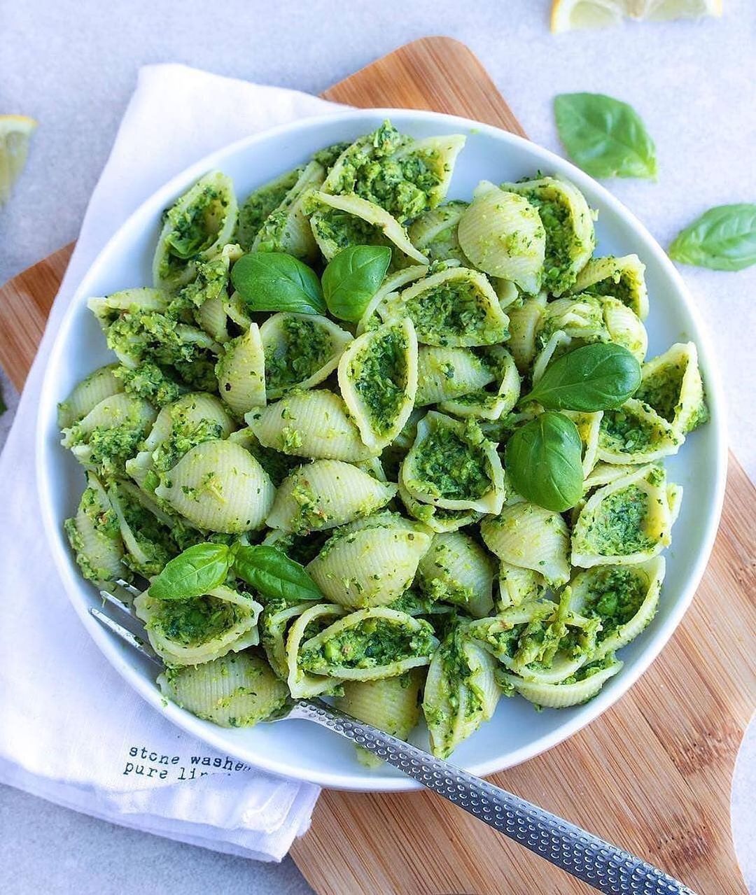 Green Goodness Pesto Pasta