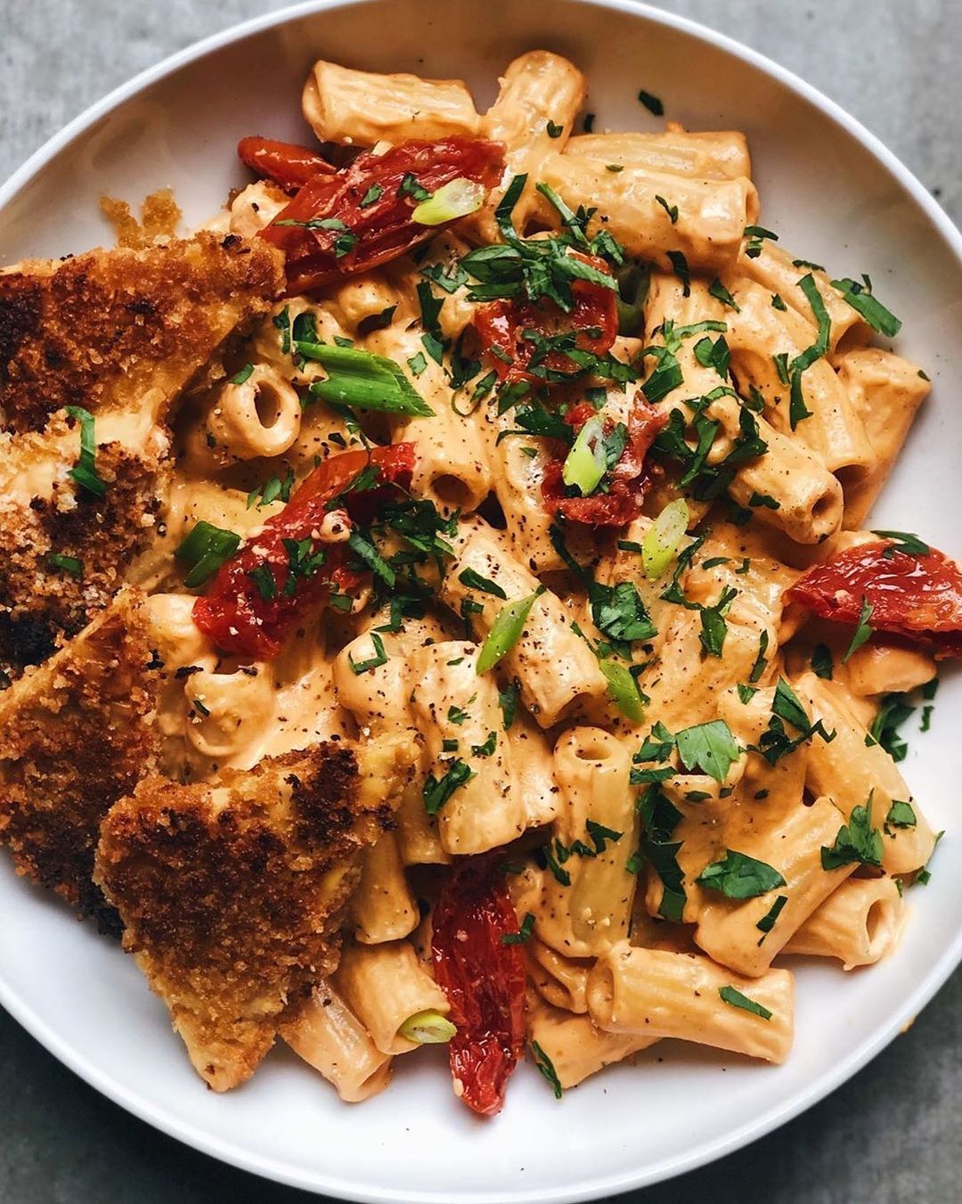 Crispy Panko Crusted Tempeh Weeknight Dish