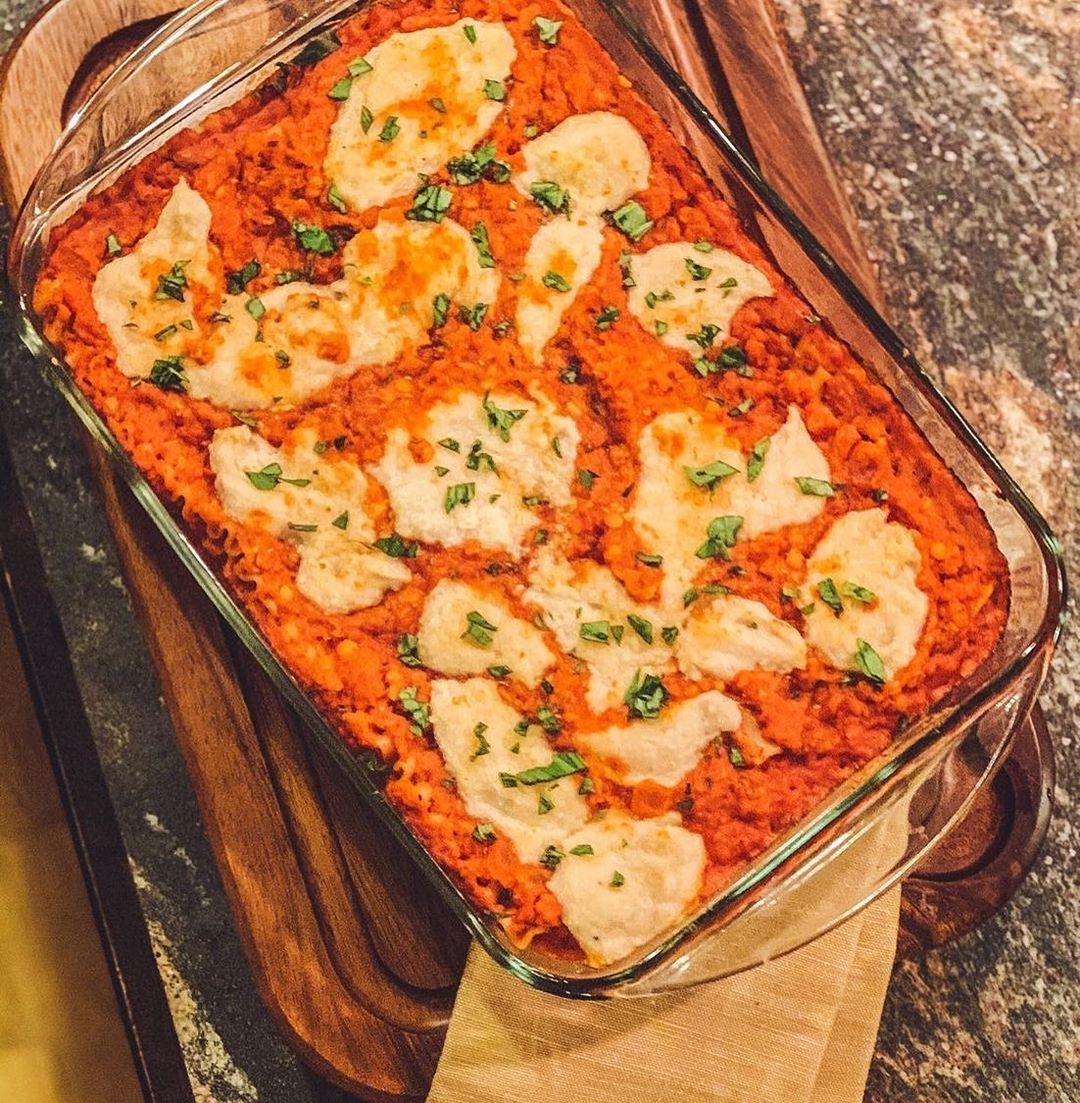 Vegan Lentil and Tofu Lasagna