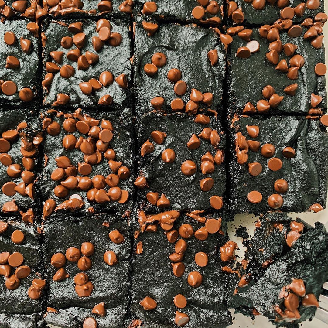 Vegan Squash Black Cocoa Brownies