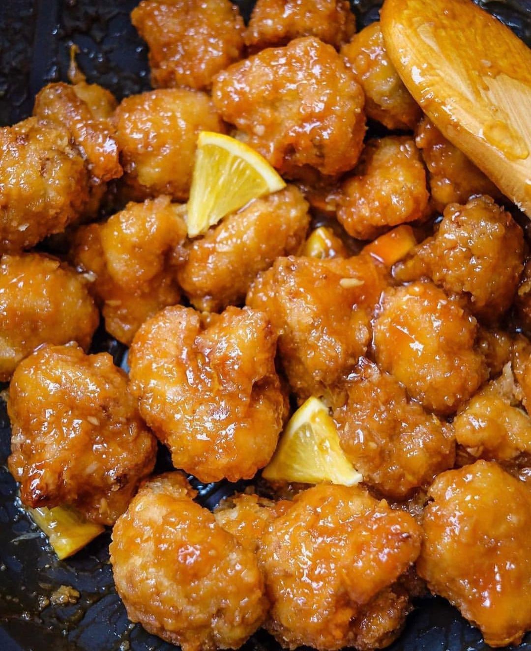 Vegan Glazed Orange Cauliflower