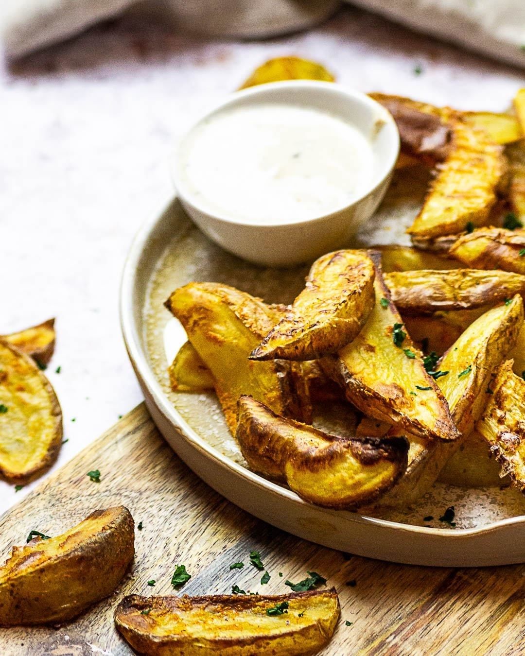 Crispy Potato Wedges
