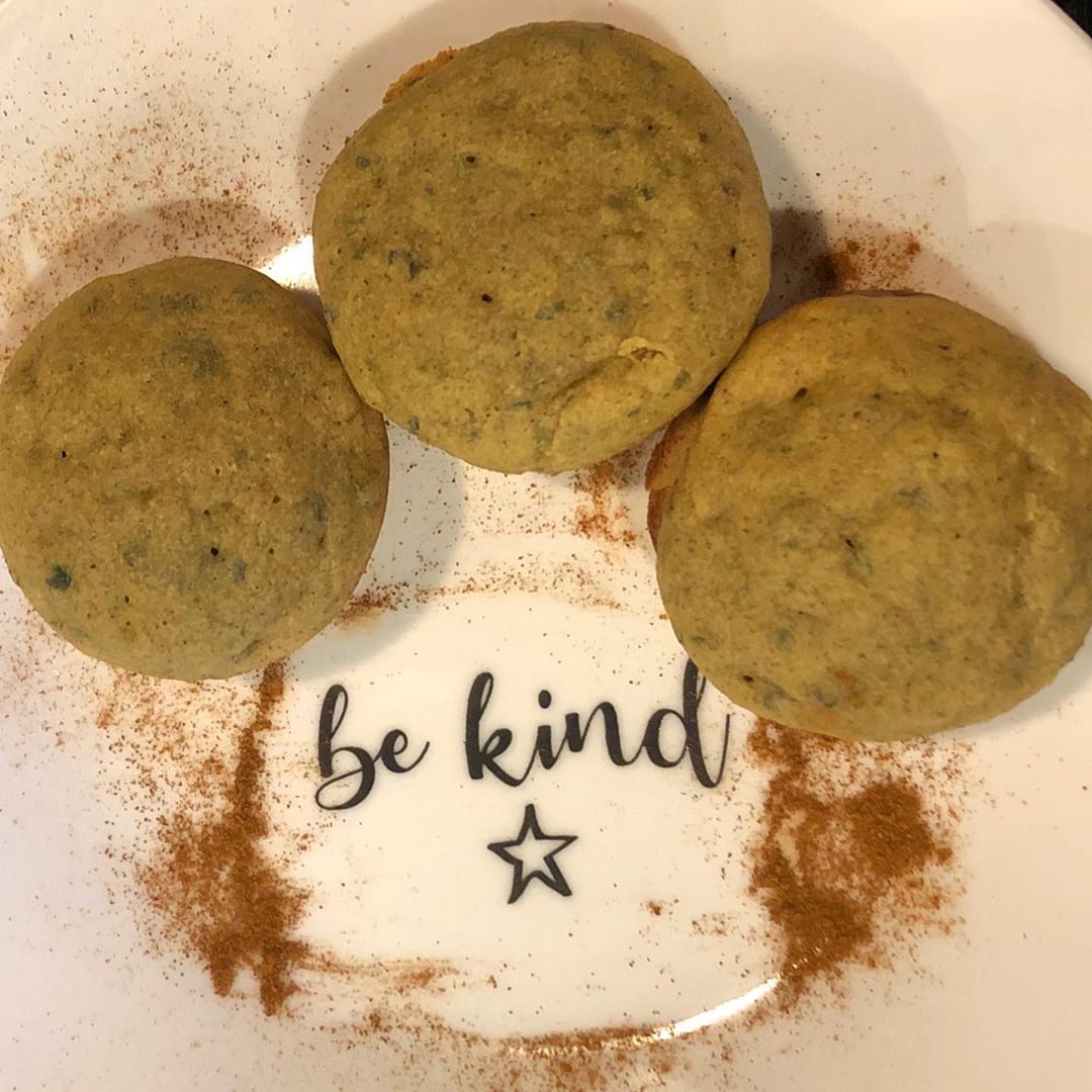 Vegan Banana Kale Muffins