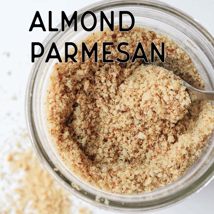 Vegan Almond Parmesan Cheese