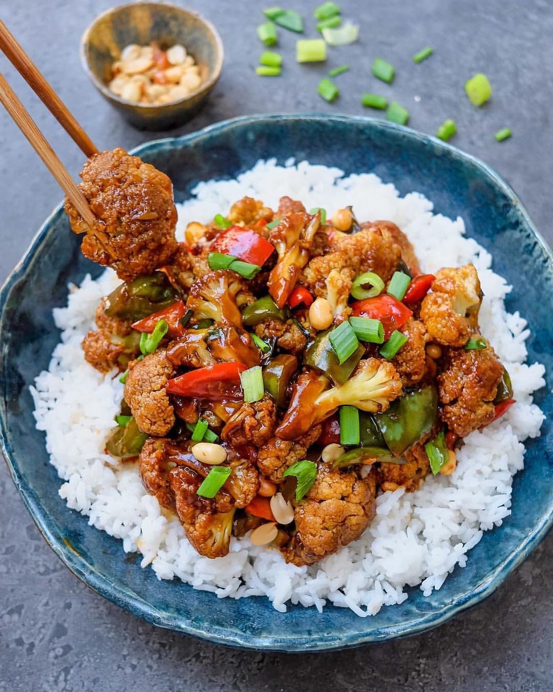 Kung Pao Style Cauliflower