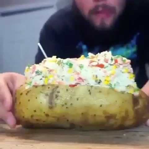 Creamy Stuffed Baked Potatoes