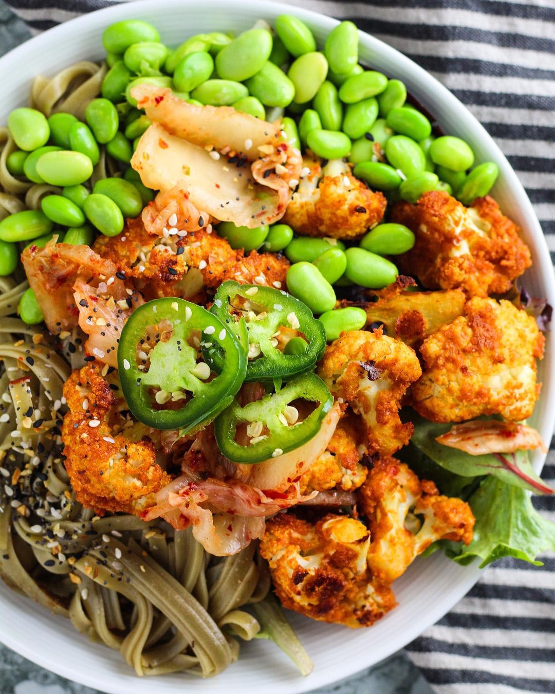 Gochujang Spiced Cauliflower Bites