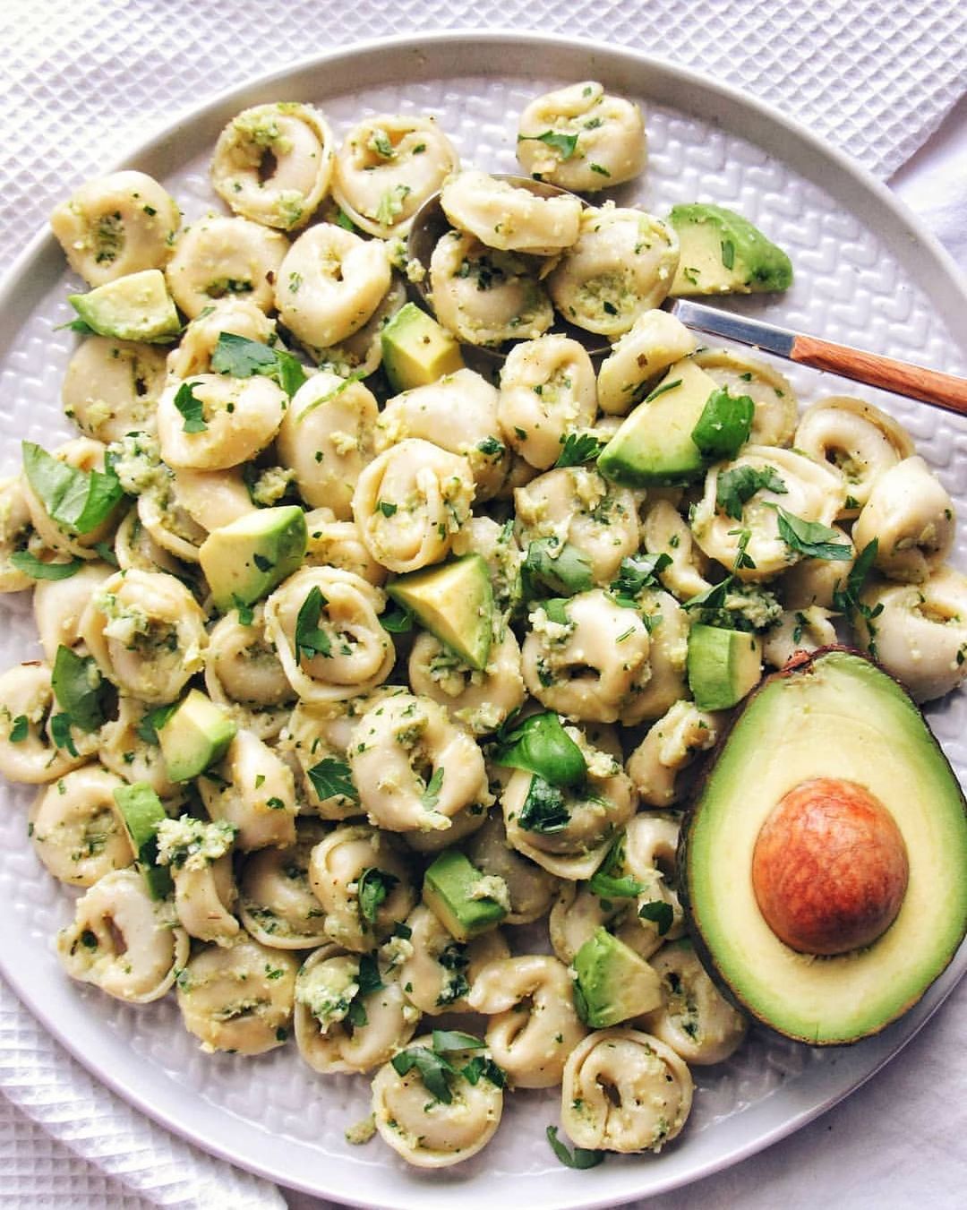 Artichoke Pesto with Avocado and Parsley