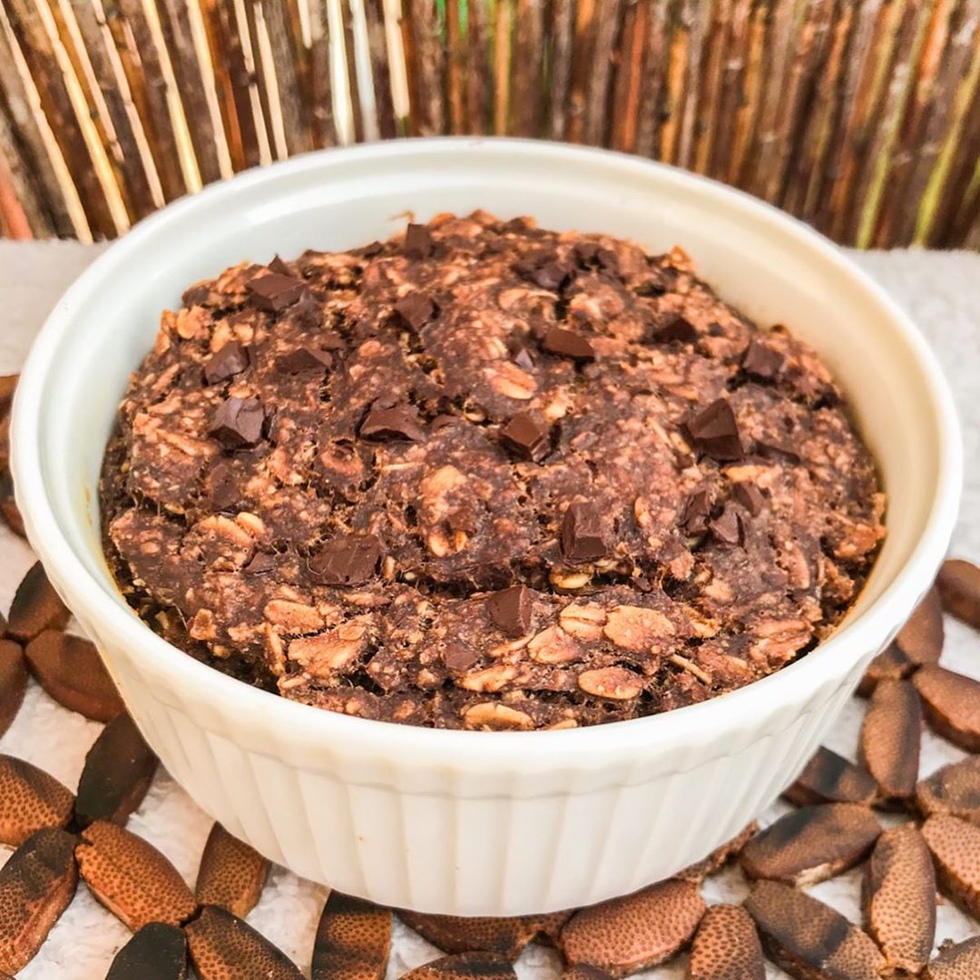 Nutella Baked Oats