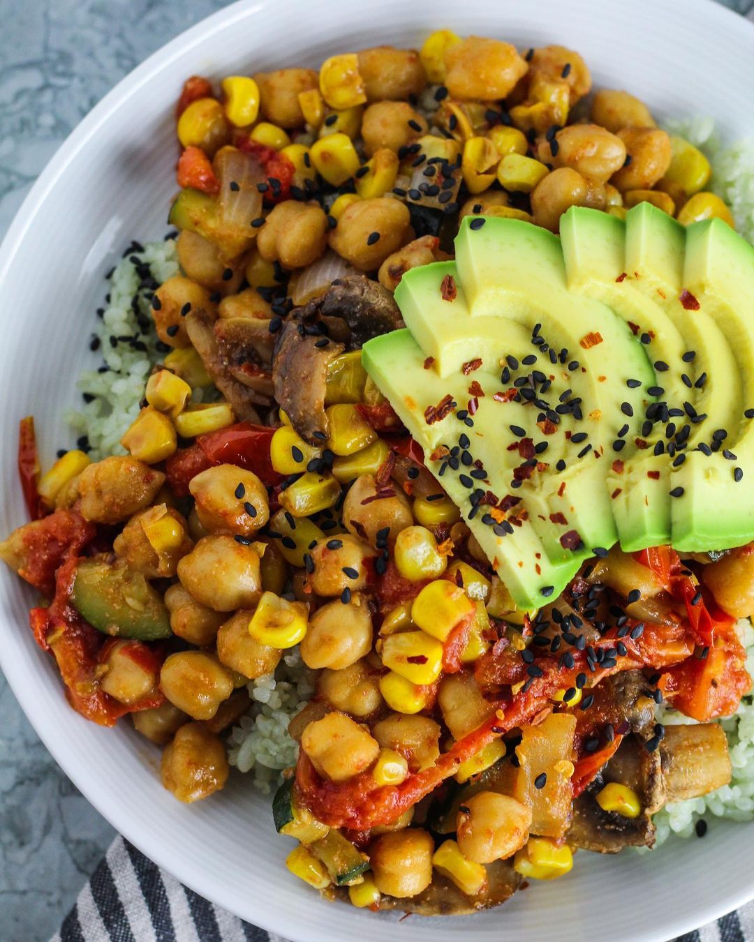 Coconut Ginger Chickpeas