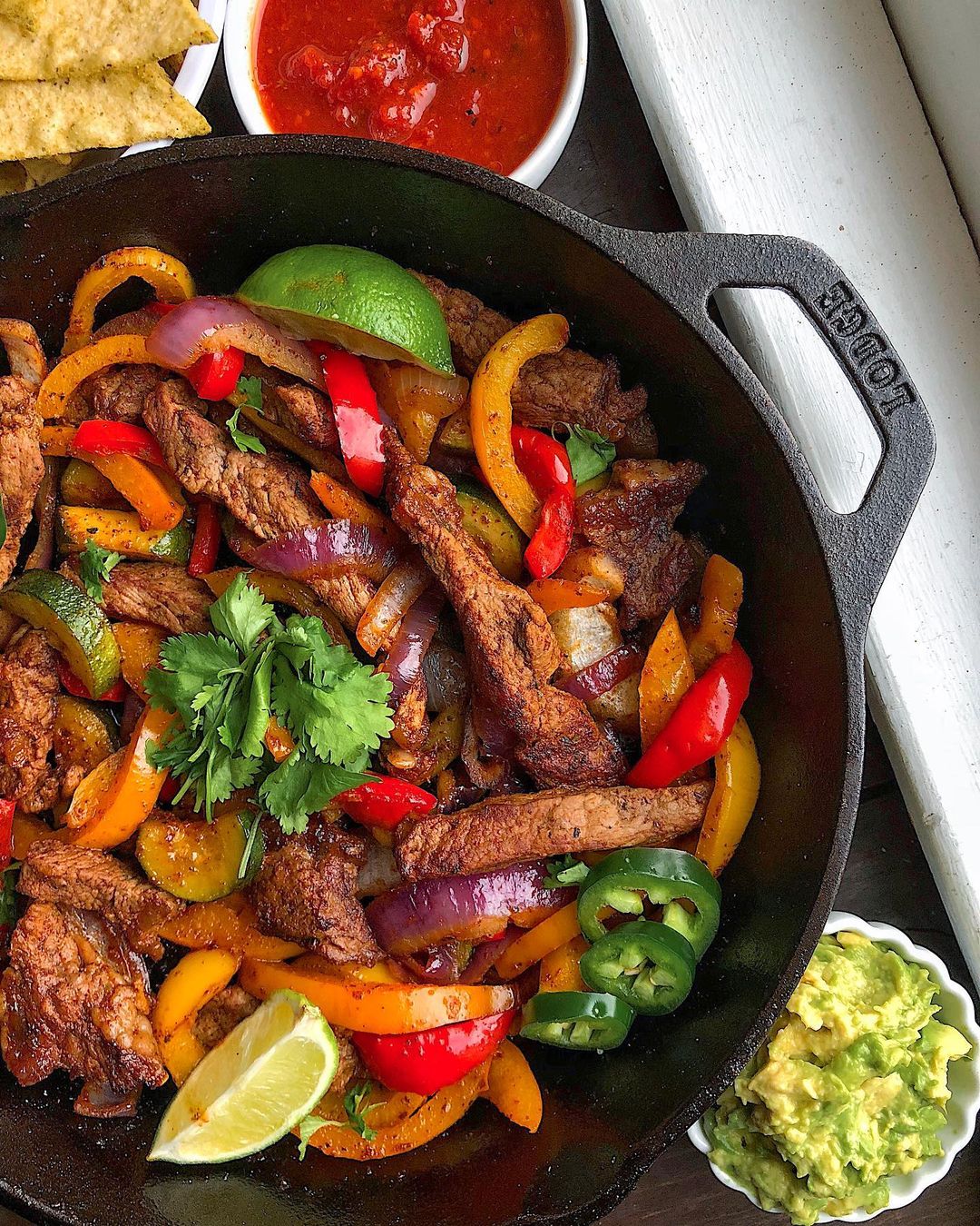 Easy 20-Minute Steak Fajitas in One Skillet