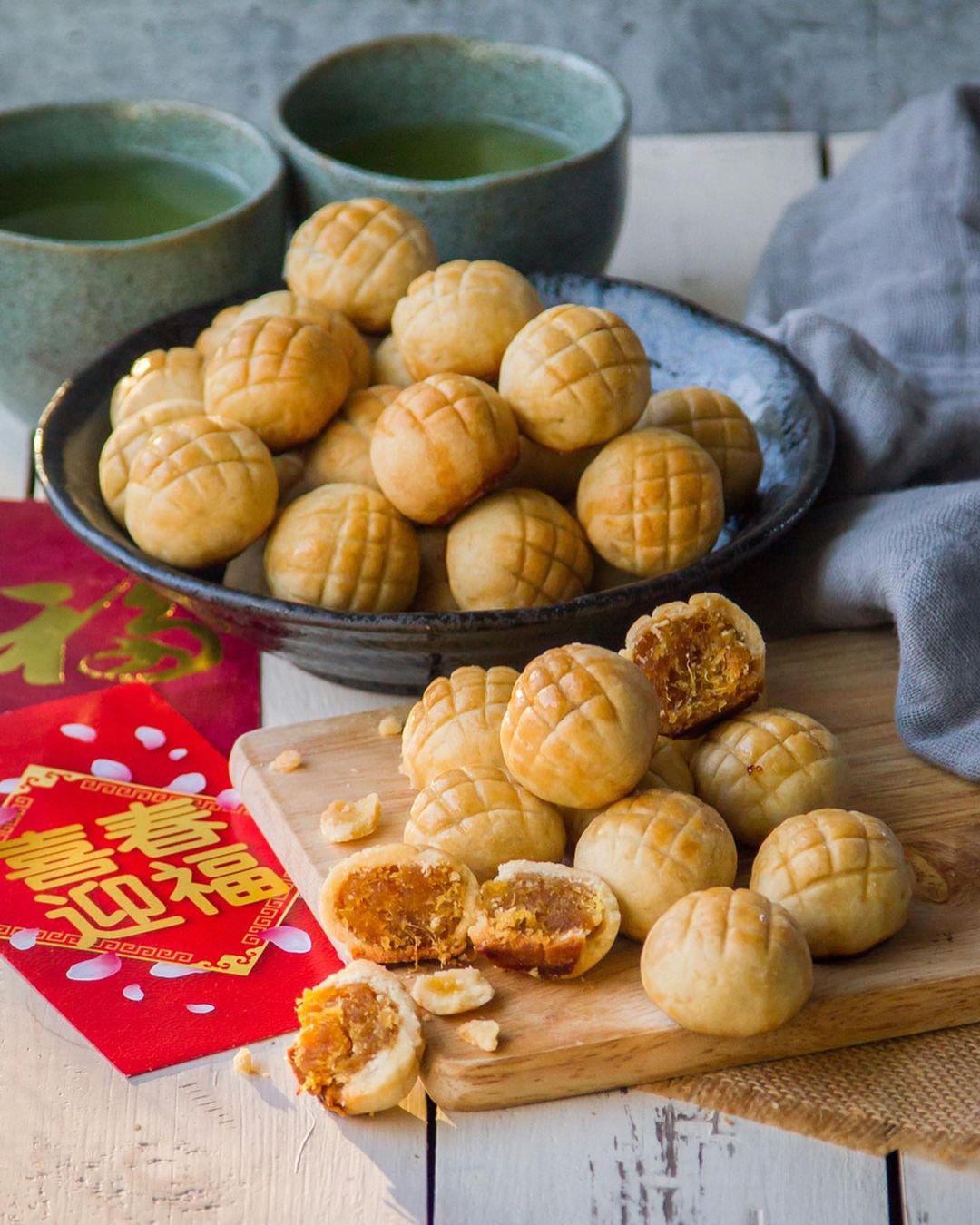 Traditional Lunar New Year Pineapple Tarts
