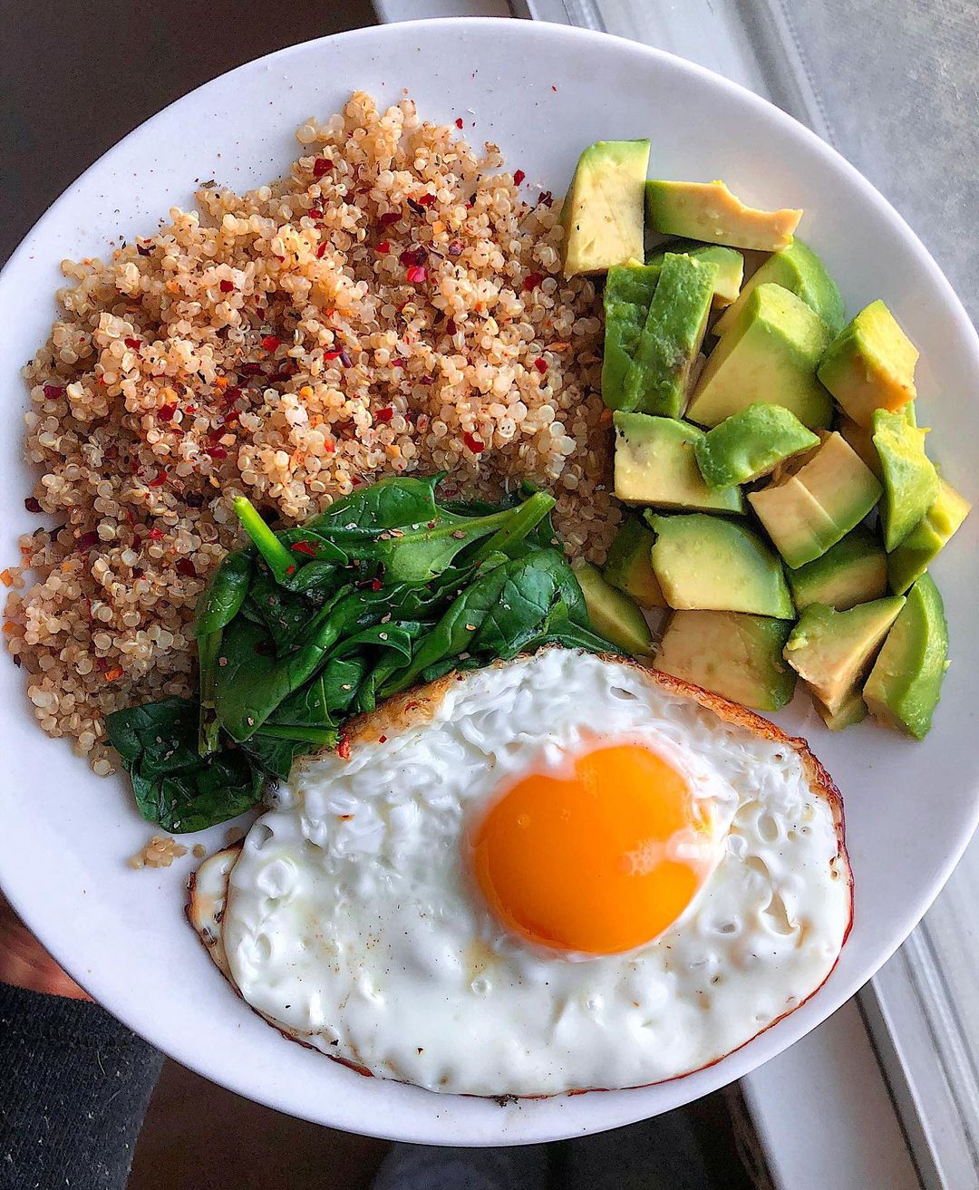 Savory Quinoa Breakfast Plate