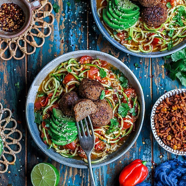 Mexican Style Veggie Balls