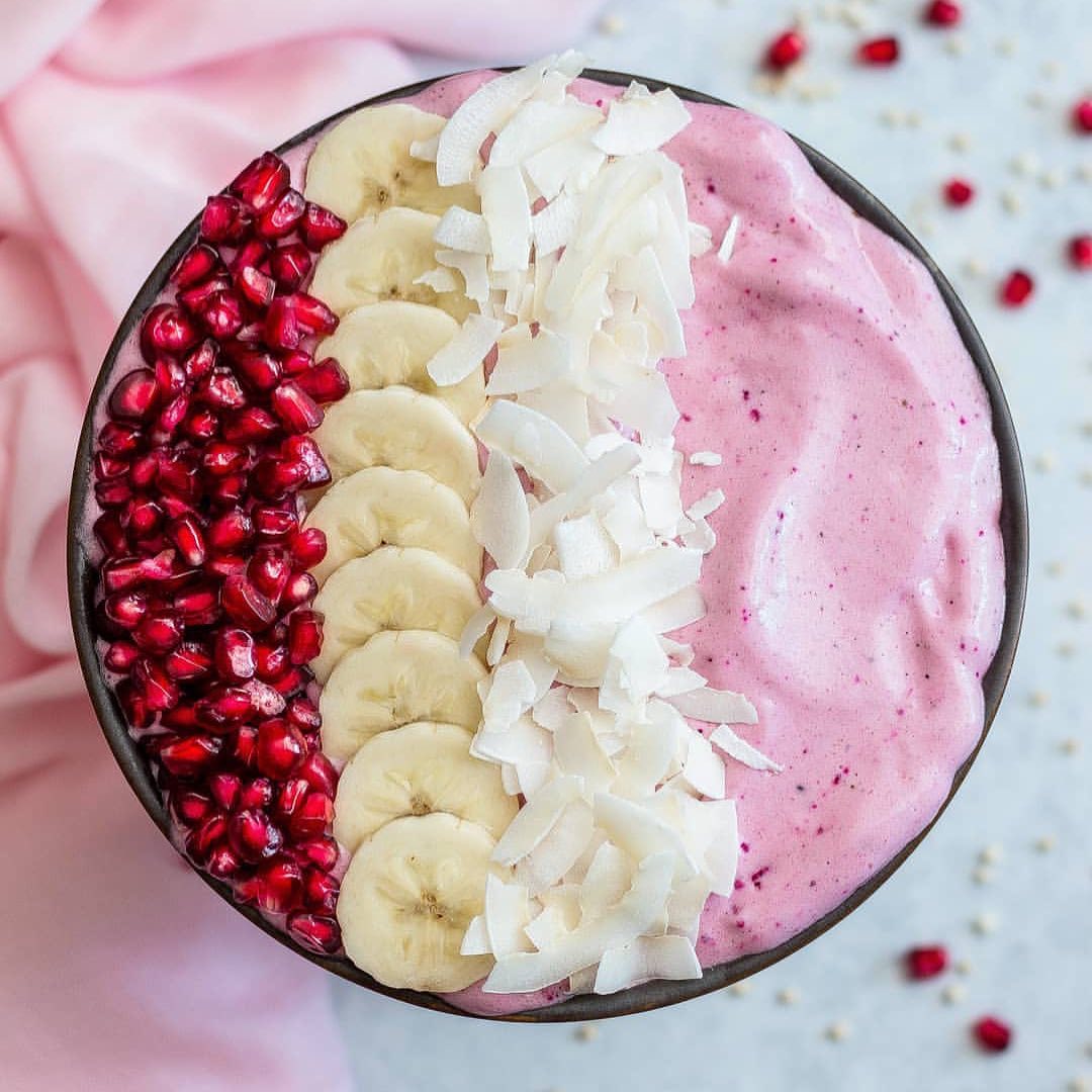 Vegan Frozen Banana Protein Smoothie Blend