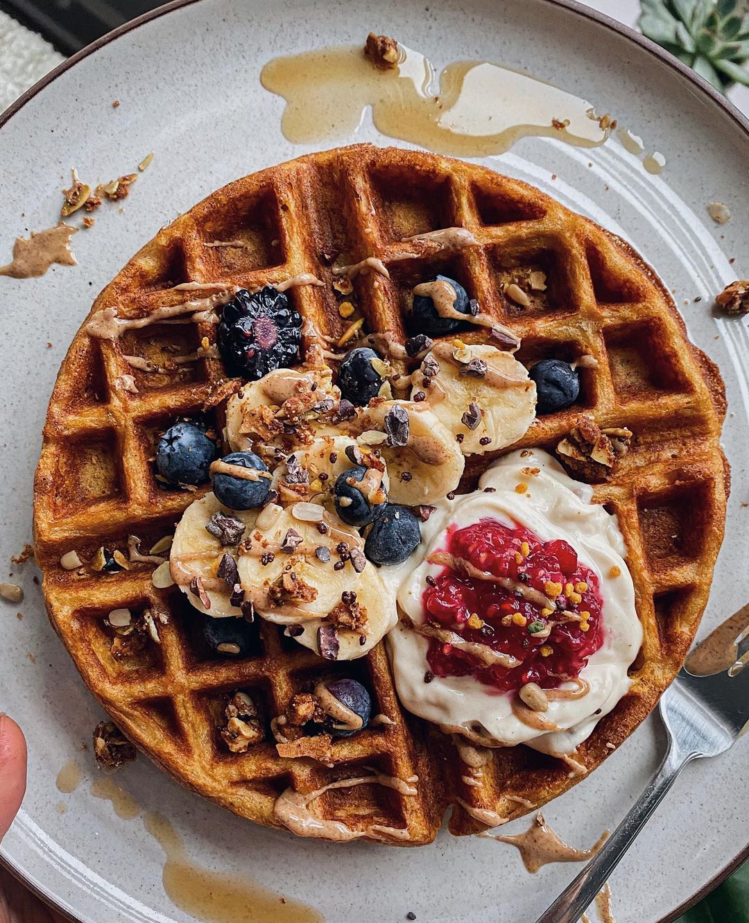 Paleo Sweet Potato Waffles