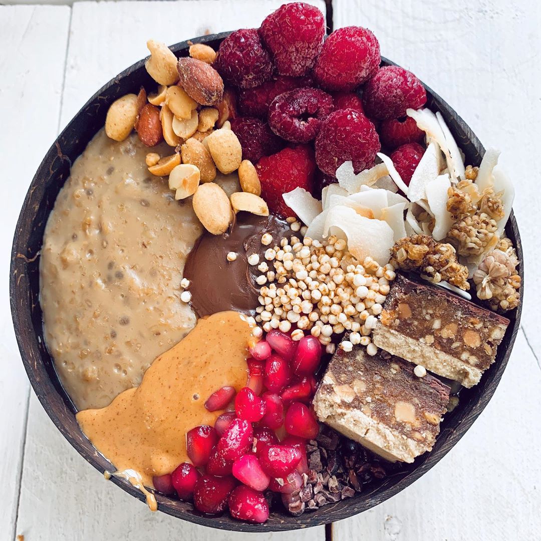 Coffee Oats Breakfast Bowl