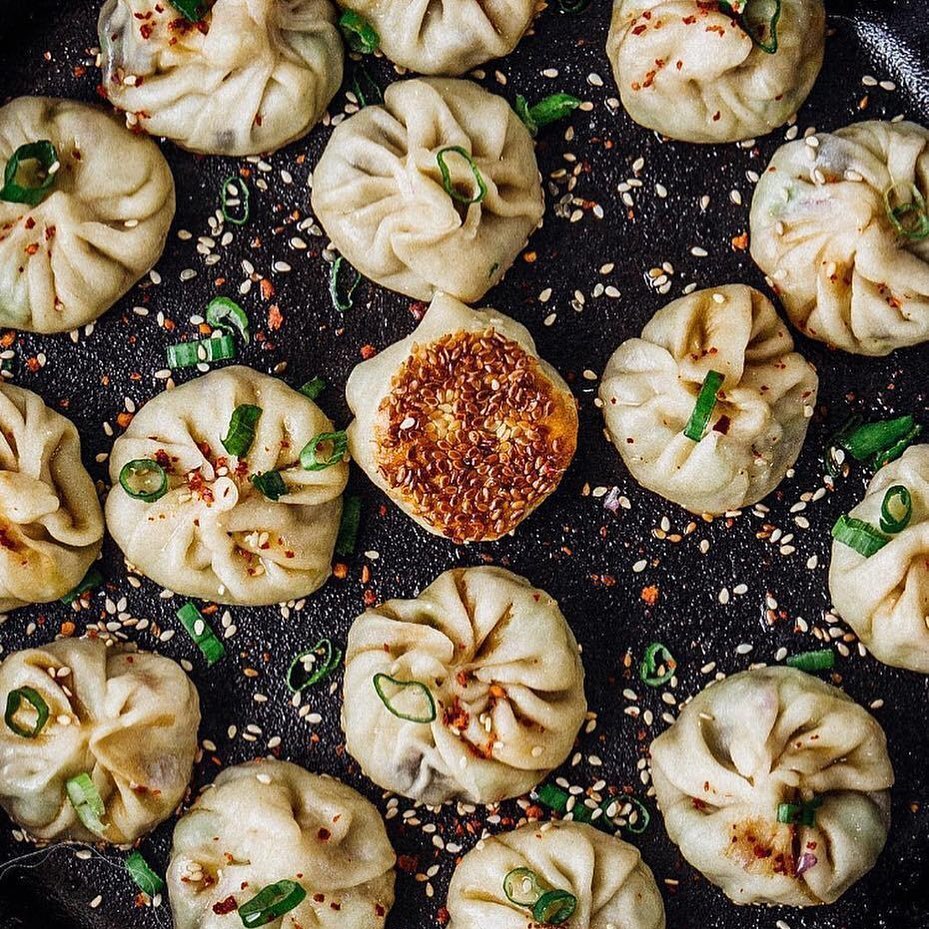 Homemade Vegan Dumplings with Shiitake and Cabbage