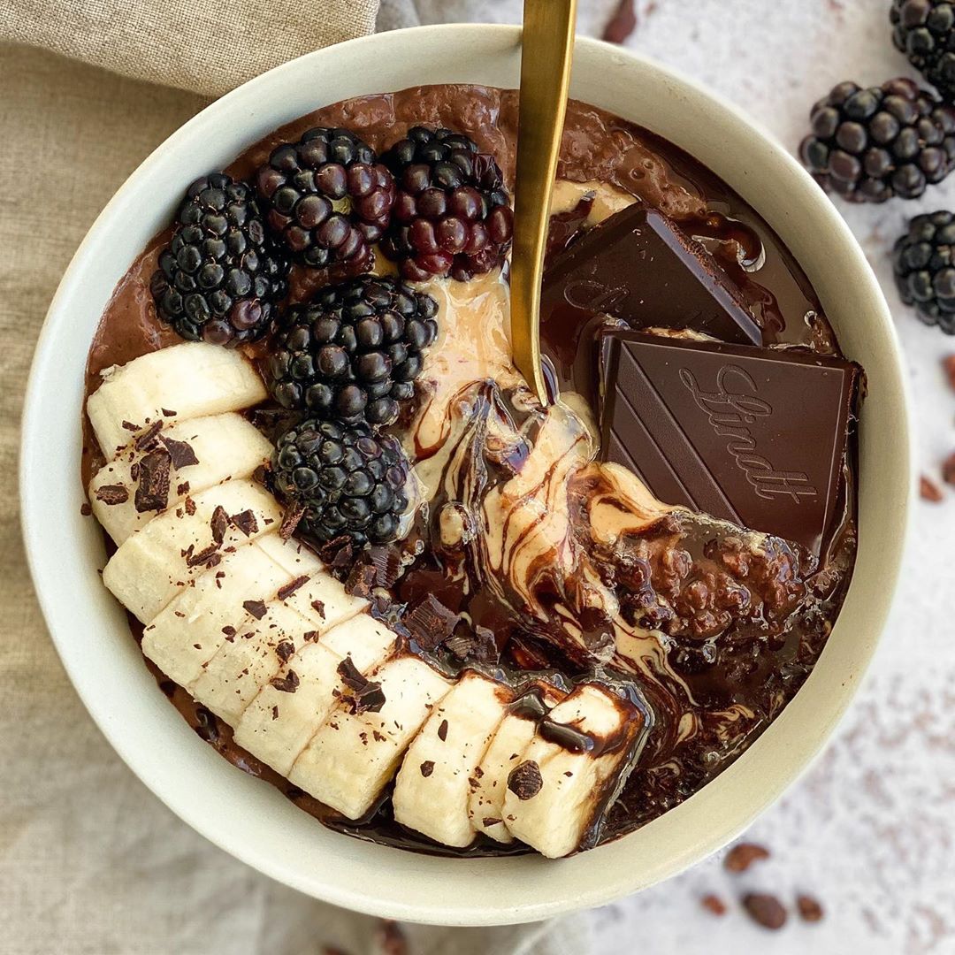 Loaded Chocolate and Nut Protein Oats