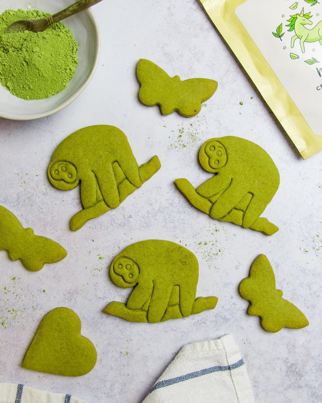 Homemade Matcha Cookies with Health Benefits