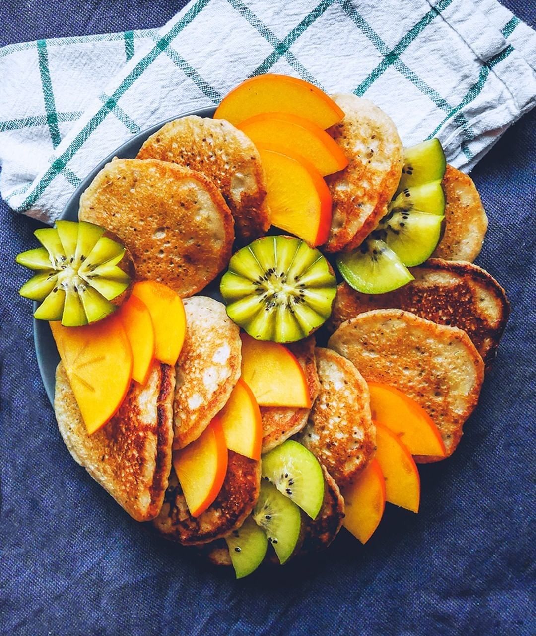 Lemon and Cardamom Pancakes