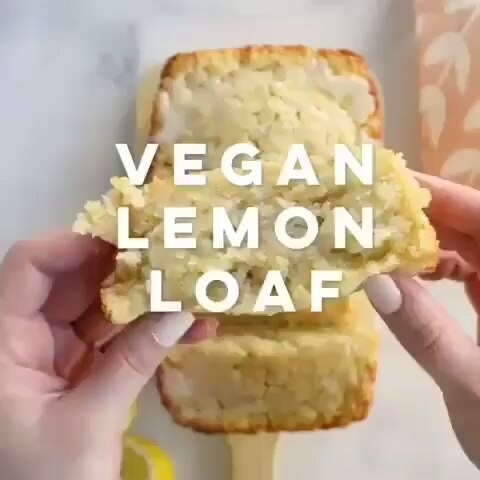 Vegan Lemon Loaf with Glaze
