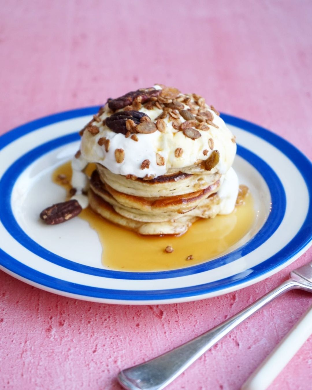 Sunday Morning Yogurt Pancakes