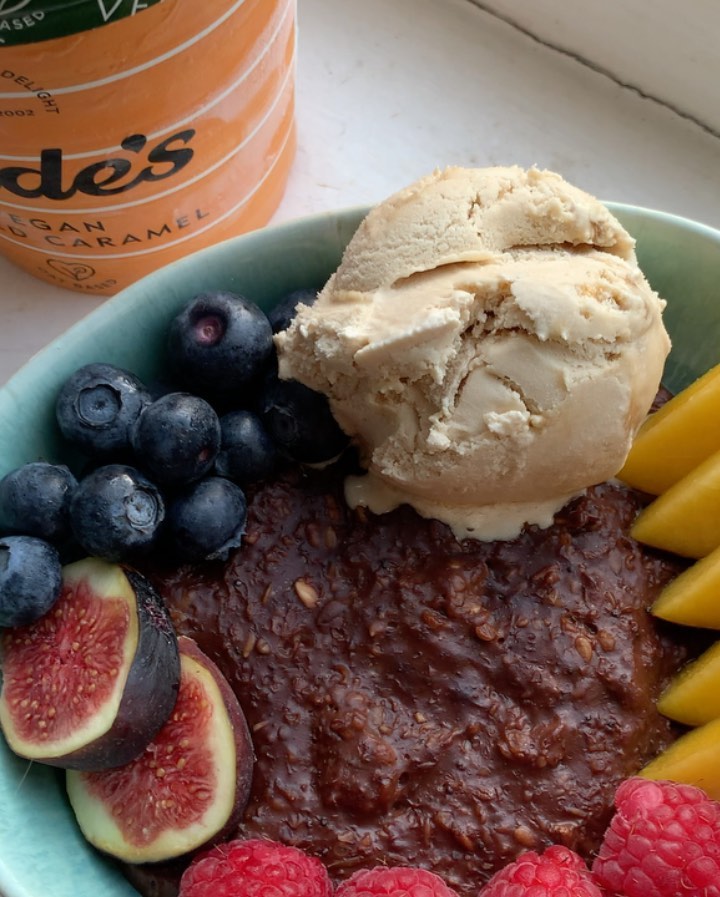 Best Salted Caramel Ice Cream Oatmeal