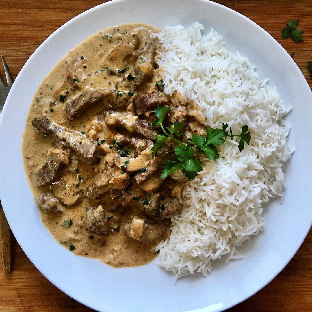 Creamy Beef and Mushroom Casserole