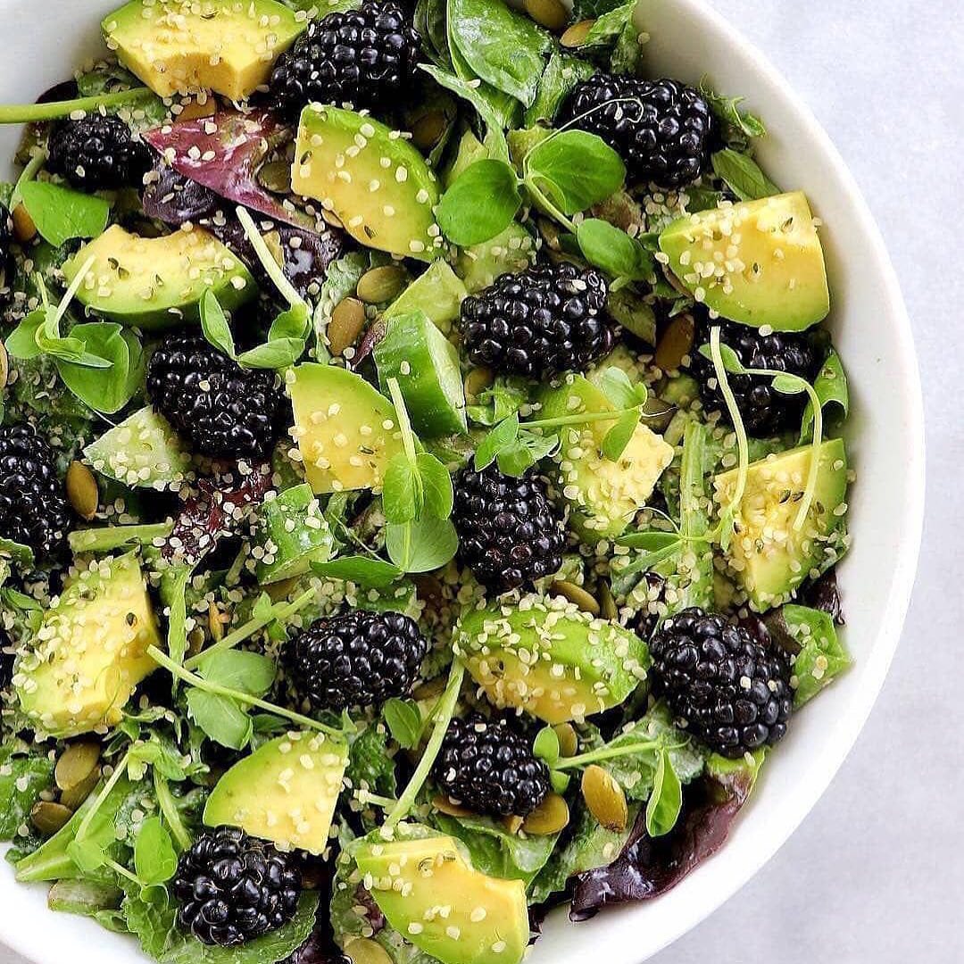 Plant-Based Salad Bowl with Tahini Dressing