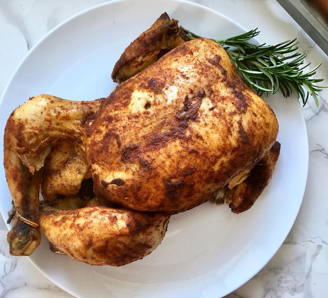 Slow Cooker Rotisserie Chicken