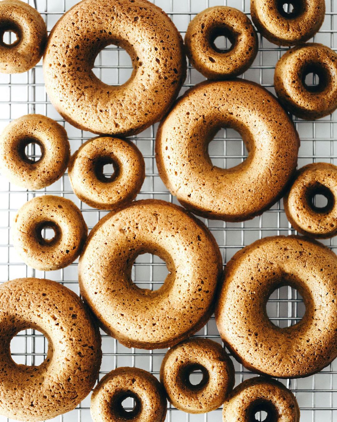 Homemade Baked Golden Milk Donuts