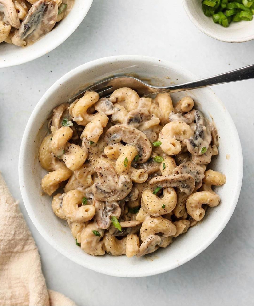 One-Pot Vegan Gluten-Free Mushroom Stroganoff