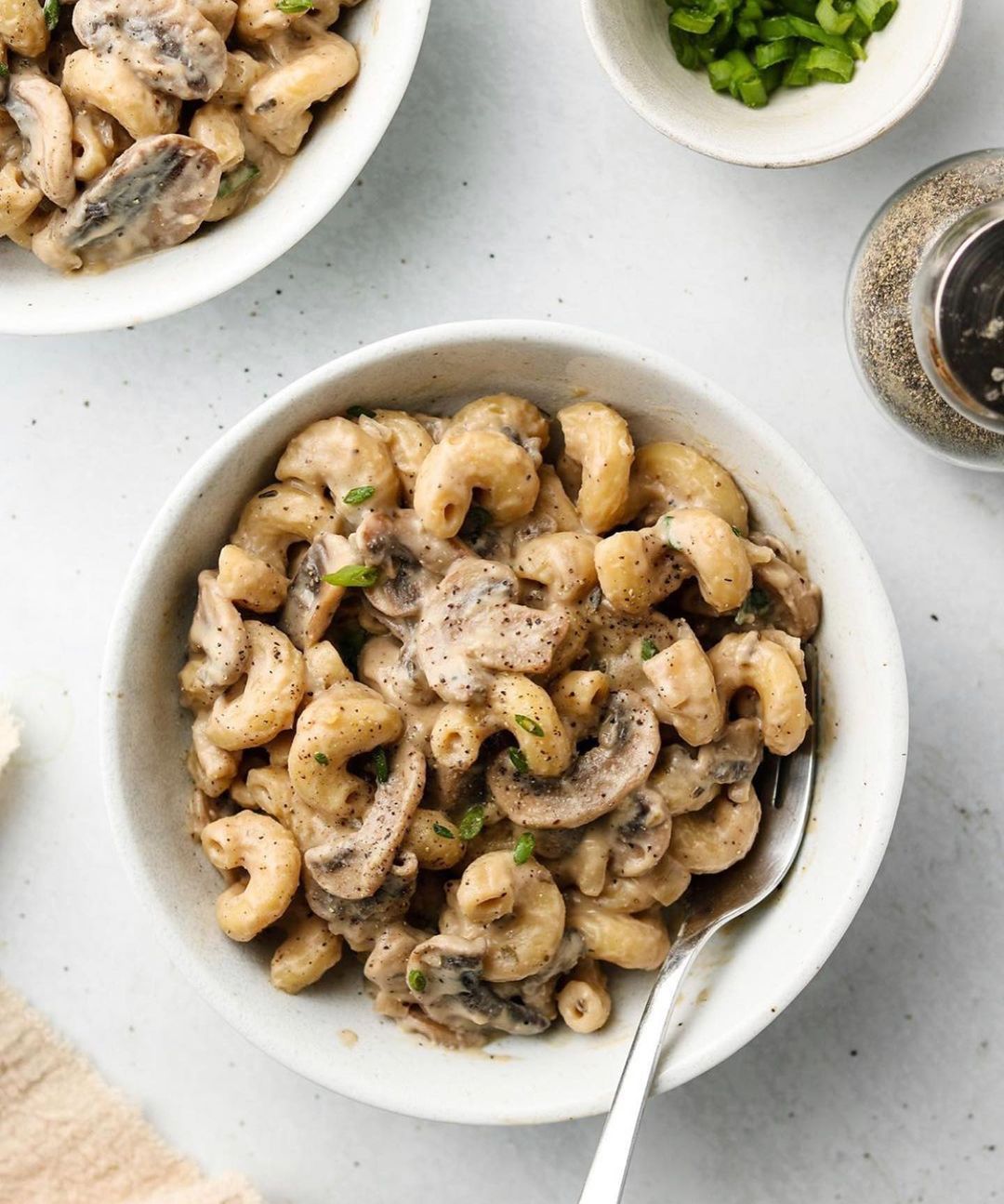One-Pot Vegan Gluten-Free Mushroom Stroganoff