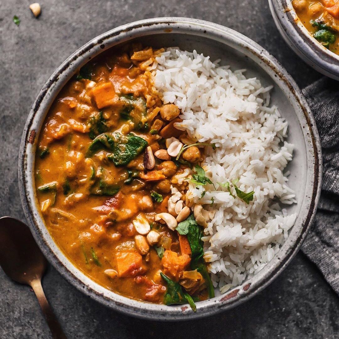 Pumpkin Chickpea Curry