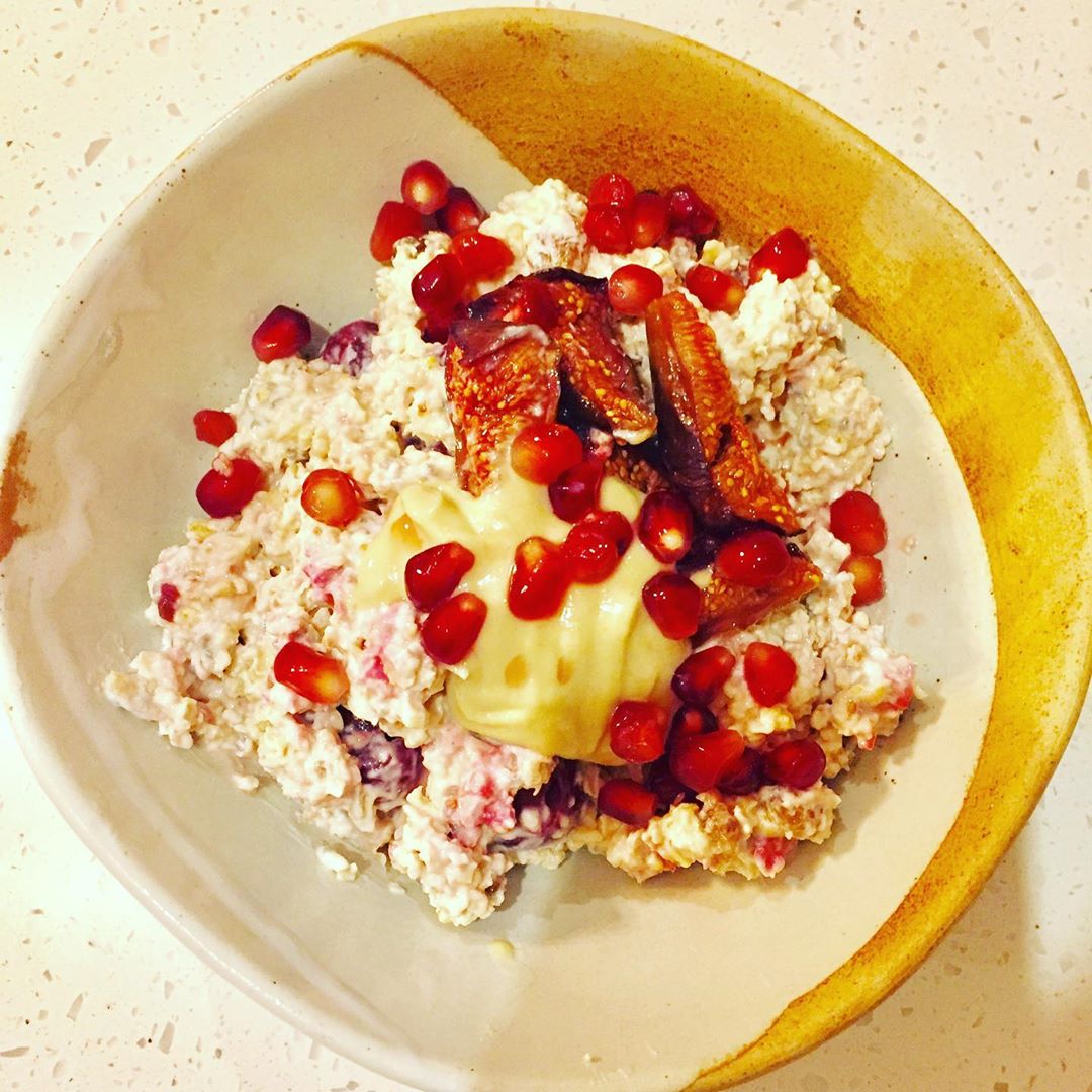 Overnight Bircher Muesli Breakfast