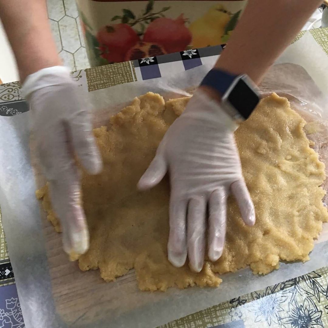 Vegan Halawet El Jebn Dessert