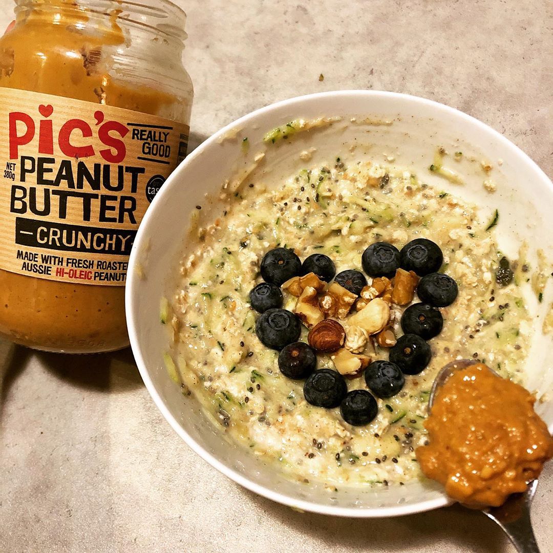 Fully Loaded Courgette Overnight Oats