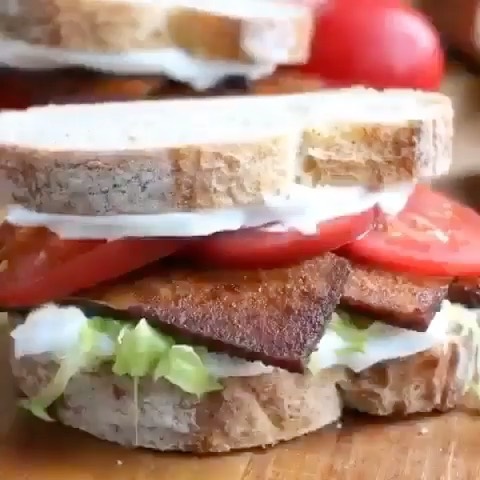 Vegan Tofu Bacon Delight